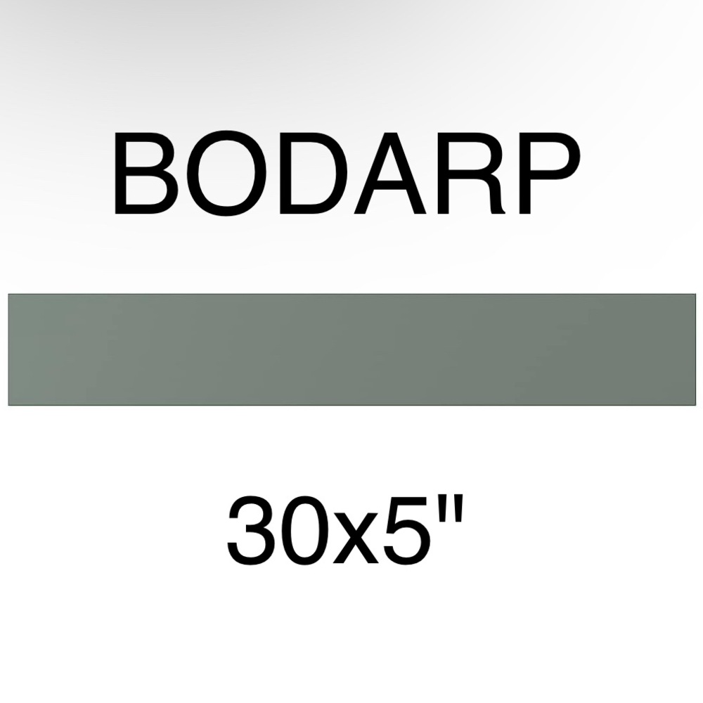 IKEA BODARP 30x5 "  drawer front gray-green 104.356.34